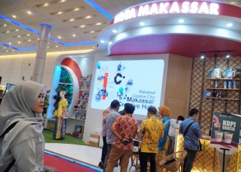 Potret Kekompakan SKPD Pemkot Makassar di City Expo APEKSI Surabaya