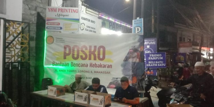 PDAM Makassar Salurkan Bantuan Air Bersih untuk Warga Terdampak Kebakaran di Tamalate