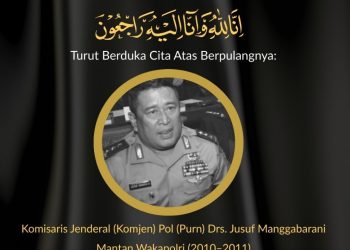 Dirlantas Polda Sulsel dan Jajarannya Sampaikan Duka Mendalam atas Wafatnya Komjen Purn. Jusuf Manggabarani