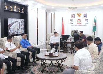 Temui Wali Kota Munafri, HMI Sulsel Tegaskan Dukung Program Pemkot Makassar