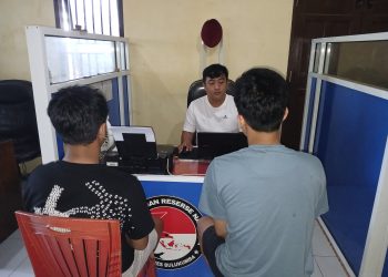 Satnarkoba Polres Bulukumba Amankan Dua Pengedar dan Tujuh Sachet Sabu di Jl. Gajah Mada