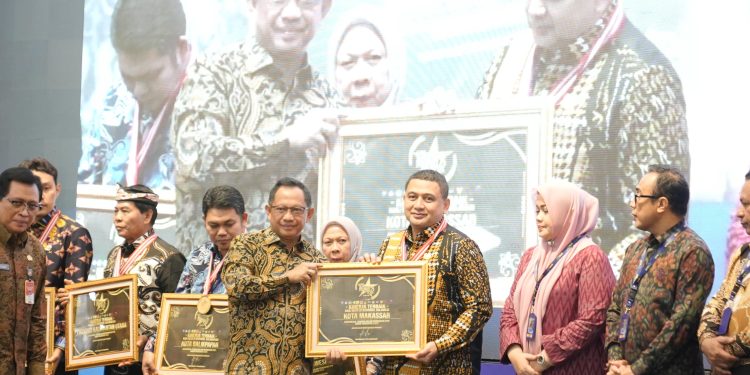 Makassar Raih Penghargaan SPM Awards 2025, Appi: Ini Hasil Kerja Keras Semua Elemen