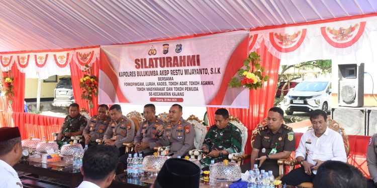 Kapolres Bulukumba dan Dandim 1411/Blk Gelar Silaturahmi Bersama Masyarakat Kajang