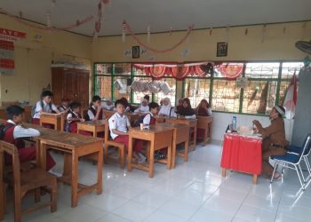 Jelang Ujian, Doa Bersama Iringi Siswa SDI Perumnas