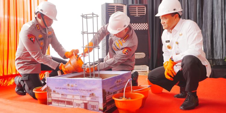 Kapolri Groundbreaking 24 SPPG Jateng, Dukung Penuh Program MBG