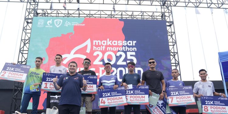 Wali Kota Munafri: Makassar Half Marathon, Tingkatkan Okupansi Hotel dan Berdayakan UMKM di Makassar