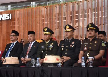 Kapolres Bulukumba AKBP Restu Wijayanto Hadiri Upacara Peringatan Hari Lahir Pancasila di Lapangan Pemuda