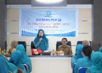 Tekan Angka Stunting Jadi Prioritas Melinda Aksa Sosialisasi Rumah Sehat Layak Huni di Kecamatan Panakukkang