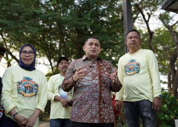Family Gathering Eks Anak-anak Kompleks Pemda di Pantai Bosowa dihadiri Walikota Makassar