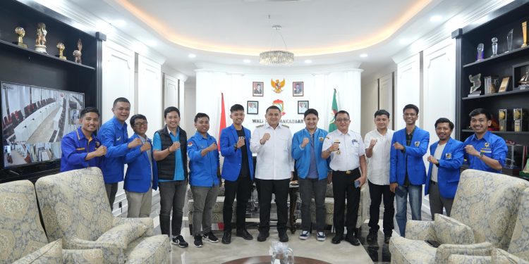 KNPI Sah Temui Wali Kota: Komitmen Dukung Pembangunan dan Pemuda Makassar