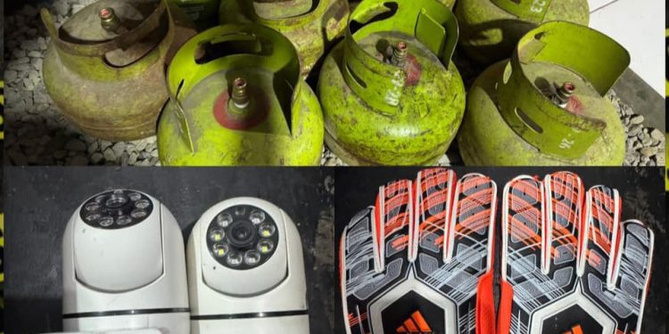 Gerak Cepat, Tiga Terduga Pelaku Pencurian Tabung Gas 3 Kg Diamankan Polisi