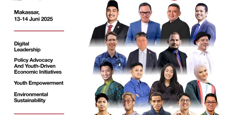 Gen Merah Putih Satukan Aksi pada IYS 2025 di Makassar, Pemuda Siap Wujudkan Indonesia Emas 2045