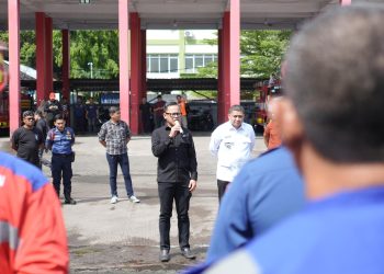 Wamendagri Puji Damkarmat Makassar, Jadi Percontohan Sistem Emergency Satu Atap
