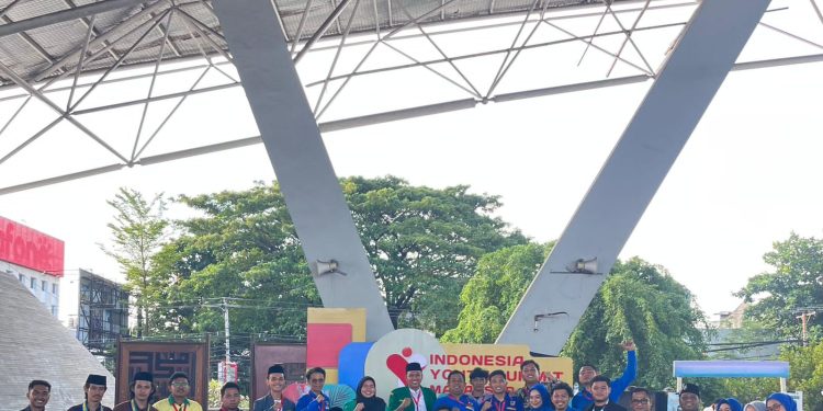 KNPI Kota Makassar Bersama OKP Hadiri Indonesia Youth Summit 2025. Nono : Solidaritas Pemuda Membangun Makassar