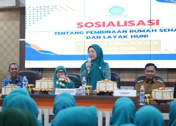 Ketua PKK Melinda Aksa Ajak Kader Jadi Penggerak Rumah Sehat dan Layak Huni