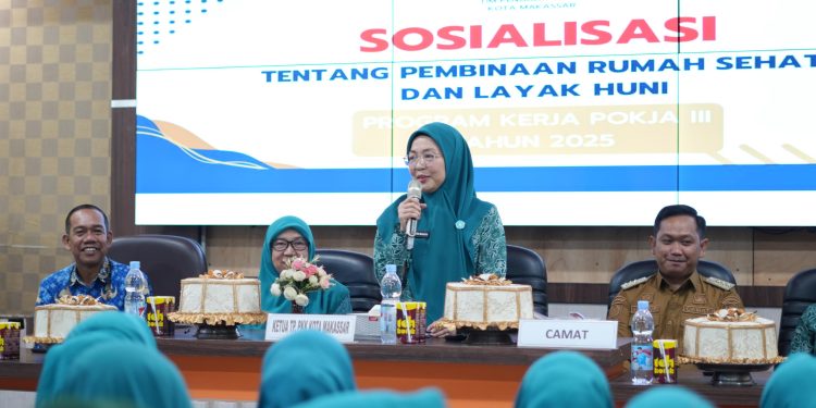 Ketua PKK Melinda Aksa Ajak Kader Jadi Penggerak Rumah Sehat dan Layak Huni