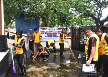 Polres Bulukumba Gelar Bakti Religi di Masjid dan Gereja Jelang HUT Bhayangkara