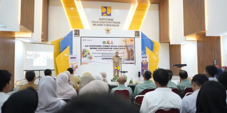 Resmikan Uji Sertifikasi Tenaga Kerja, Munafri Tekankan Pentingnya Pembangunan di Pulau
