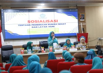 Hari Terakhir Sosialisasi Rumah Sehat dan Layak Huni TP PKK Makassar Digelar di Tiga Kecamatan