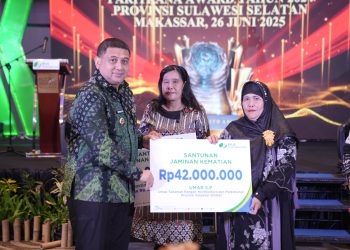 Raih Juara Paritrana Award, Bukti Nyata Pemkot Makassar Perhatian ke Pekerja Rentan