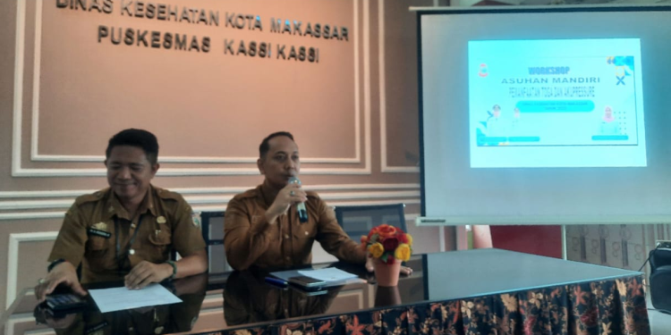 Dinas Kesehatan Makassar Gelar Workshop Asuhan Mandiri TOGA dan Akupresur
