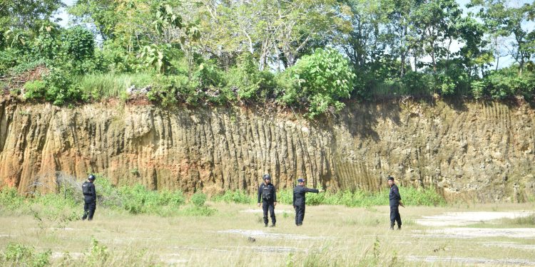 Barang Bukti Ledakan Bom Ikan di Kajang Dimusnahkan Tim Jibom Gegana Polda Sulsel