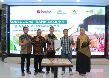 Pemkot Makassar dan Pegadaian Konsolidasikan Bank Sampah, Menuju Zero Waste