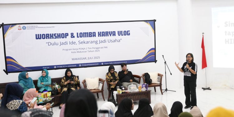 Dorong UMKM Melek Digital, Pokja II PKK Makassar Latih Pembuatan Vlog Selama Dua Hari