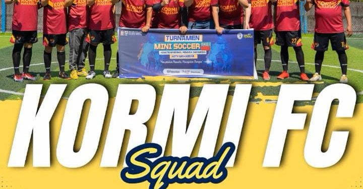 Berlangsung di Futsal Bosowa, Kormi Keluar Sebagai Juara 1 Turnamen Mini Soccer