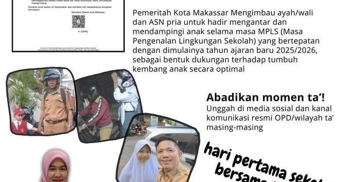 Peran Aktif Ayah Terhadap MPLS, Dinkes Makassar : Peran Aktif Terhadap Kesehatan Generasi