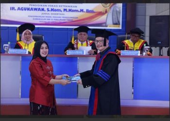 Dr.Ir. Agunawan Resmi Raih Gelar doktor Pada Bidang Vokasi keteknikan Di Fakultas Pascasarjana UNM Makassar