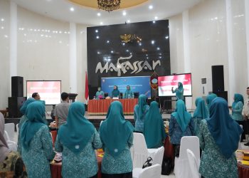 Ketua TP PKK Kota Makassar Dorong Penguatan Kapasitas Dasawisma Lewat Bimtek Pendataan