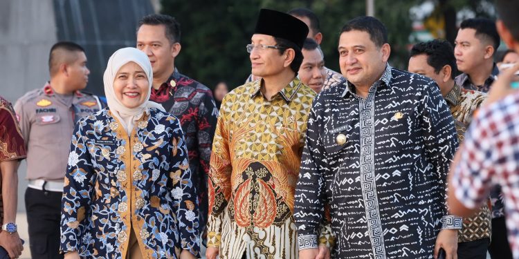Munafri – Aliyan Saksikan Menag RI, Resmikan RS UIN Alauddin di Makassar