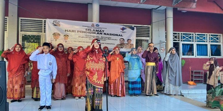 Begini Kemeriahan Hardiknas di SD Inpres Unggulan Toddopuli