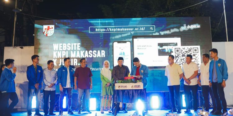DPD KNPI Kota Makassar Launching Website di Harla 52. Walikota : Ini Baru Pemuda Makassar
