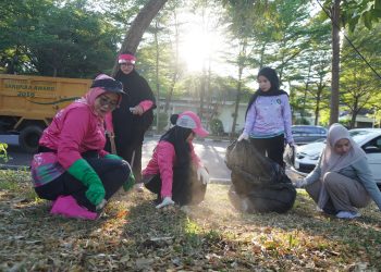 Lestarikan Lingkungan, Ketua TP PKK Makassar Tanam Bougenville dan Kompos Biopori di Anjungan Losari