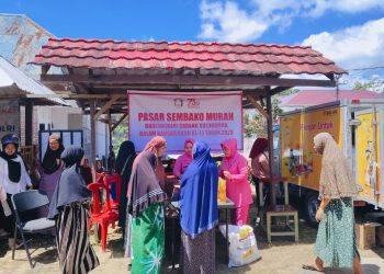 Polres Bulukumba Salurkan 1,7 Ton Beras SPHP dalam Gerakan Pangan Murah di Gantarang dan Kindang