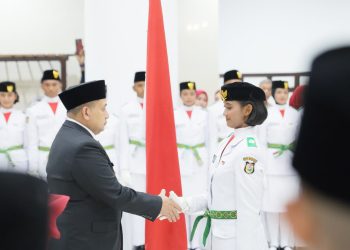 Paskibraka Makassar, Siap Kibarkan Merah Putih di Langit Lapangan Karebosi