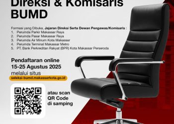 Seleksi BUMD Makassar, Wajib Lengkapi 12 Dokumen Persyaratan