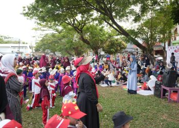 Peringati HUT ke-80 RI, Melinda Aksa Ajak Anak-anak Tanamkan Semangat Persahabatan dan Sportivitas Sejak Dini