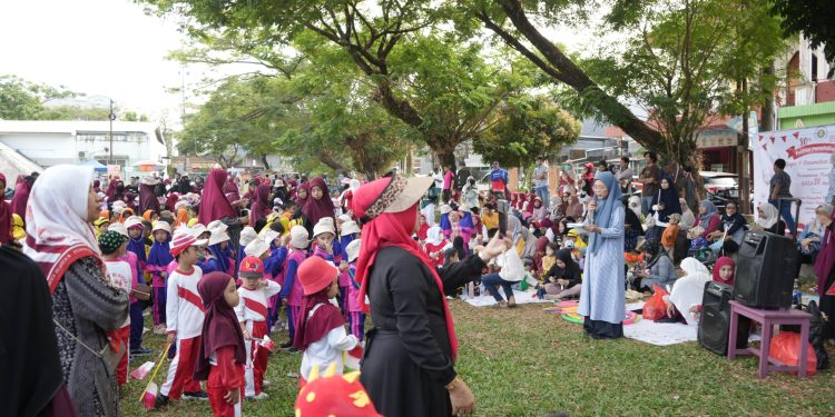 Peringati HUT ke-80 RI, Melinda Aksa Ajak Anak-anak Tanamkan Semangat Persahabatan dan Sportivitas Sejak Dini