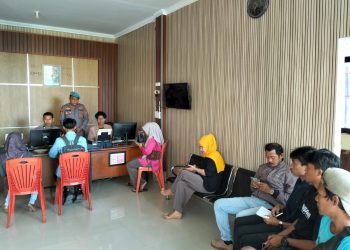 Pastikan Masyarakat Dilayani dengan Baik, Kasi Propam Cek dan Awasi Pelayanan SPKT