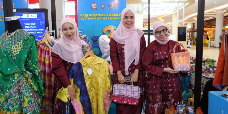 Dekranasda Makassar Sukses Berkontribusi di Gebyar PKK HKG ke-53