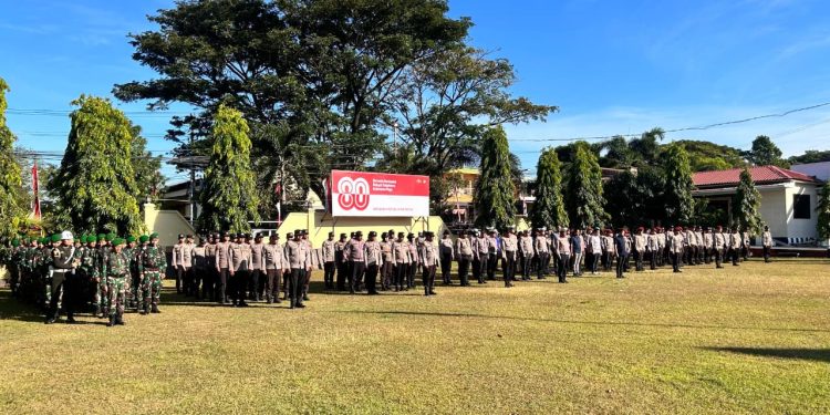 Sinergitas TNI-Polri Jaga Kondusifitas Wilayah, Siap Kawal Aspirasi Rakyat