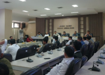 DPRD Kota Makassar dan Dinas Penataan Ruang Gelar RDP Terkait Bangunan Rumah Kos 7 Lantai di Jalan Bulusaraung