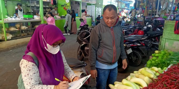 Updating di Pasar Tradisional, DKP Kota Makassar Temukan Harga Pangan Stabil dan Cabai Rp 15 Ribu per Kg