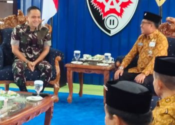 Audiens Ketua Pepabri Bersama Pengurus FBN, Forum Bela Negara Sulawesi Selatan