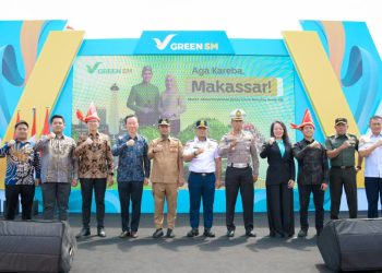 Pertama di Makassar, Kadishub Mewakili Walikota Hadiri Peresmian Green SM