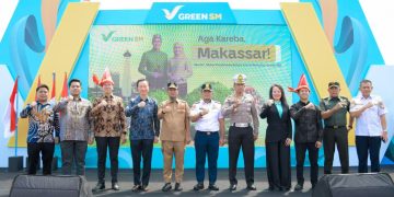 Pertama di Makassar, Kadishub Mewakili Walikota Hadiri Peresmian Green SM