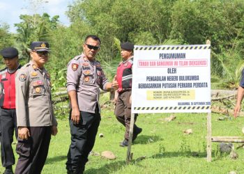 Polres Bulukumba Amankan Eksekusi Lahan Kebun di Kajang